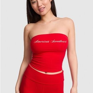 PINK Victoria's Secret All Day Cotton Tube Top